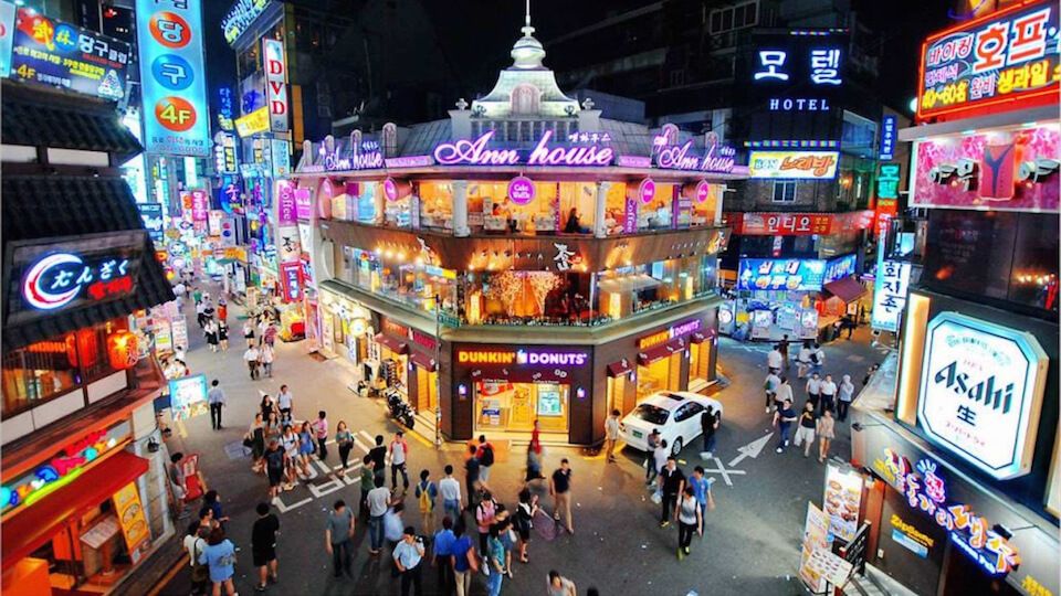 Shopping and Nightlife Of South Korea